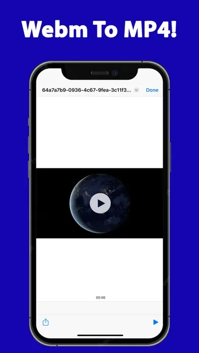 Webm Video Reader MP4 Convert Screenshots