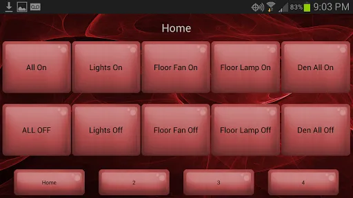 Home Automation Controller Screenshots