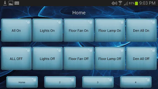 Home Automation Controller Screenshots