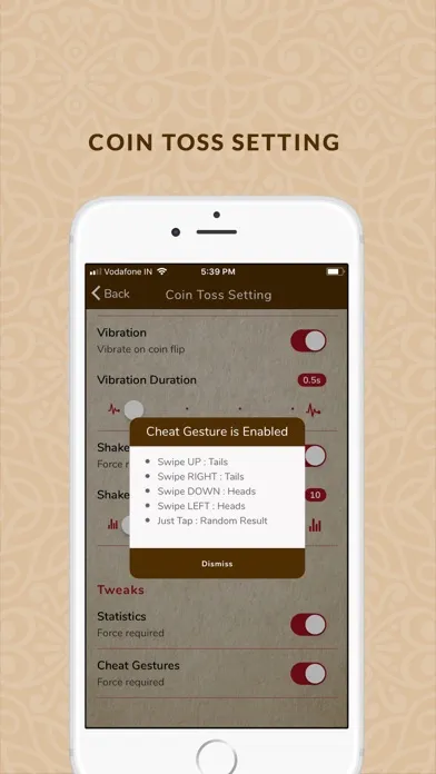Coin Toss - Simple Coin Flip Screenshots