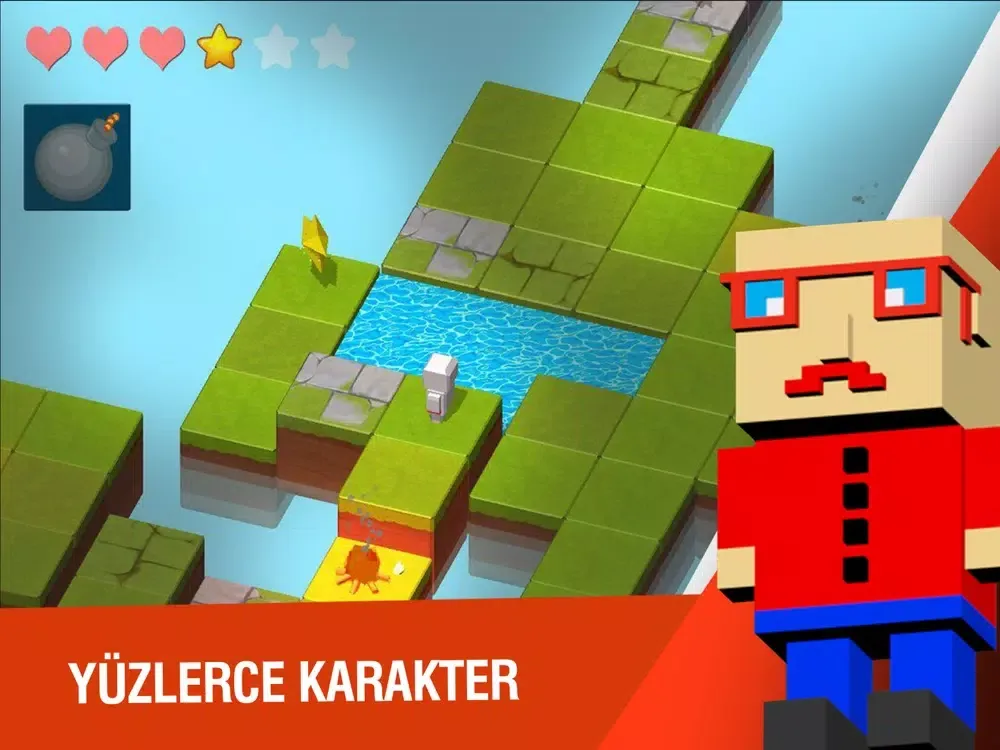 Yuiko Cube | Platform, Bulmaca iPad Screenshots