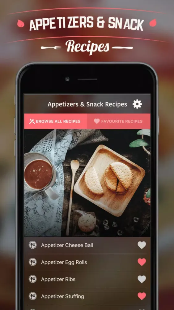 Appetizers & Snack Recipes Screenshots