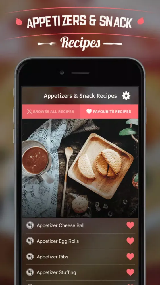 Appetizers & Snack Recipes Screenshots