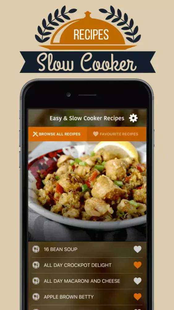 Easy & Slow Cooker Recipes Screenshots
