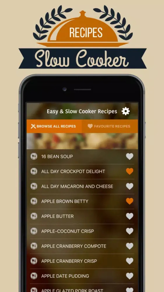 Easy & Slow Cooker Recipes Screenshots