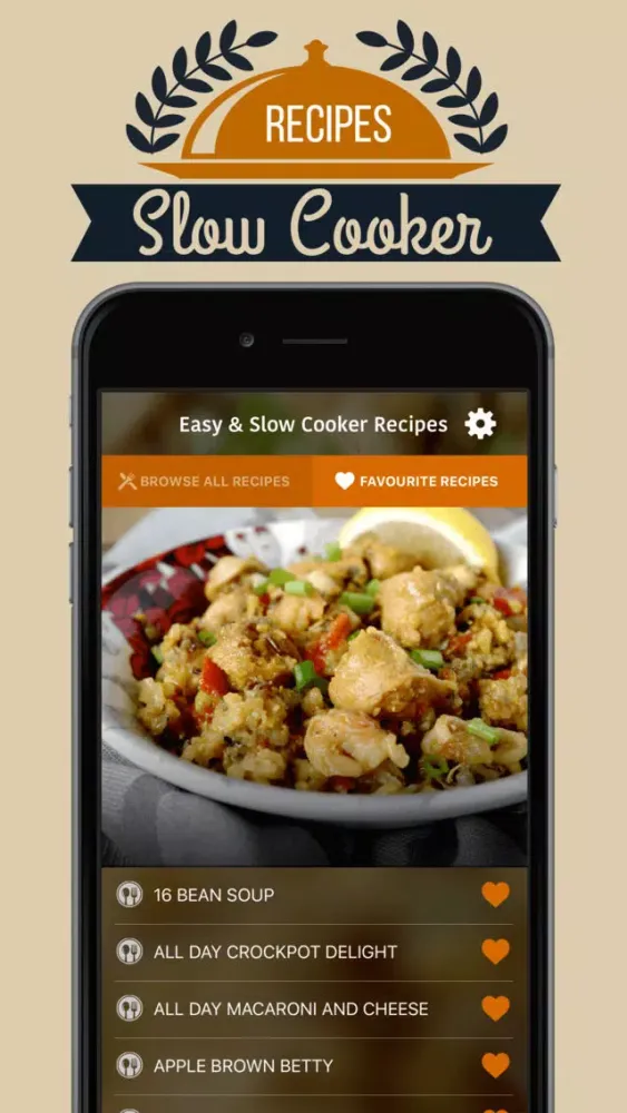 Easy & Slow Cooker Recipes Screenshots