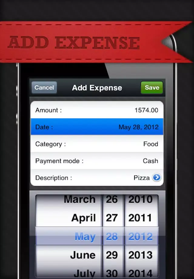 Captures d'écran de Daily Expense Manager Lite