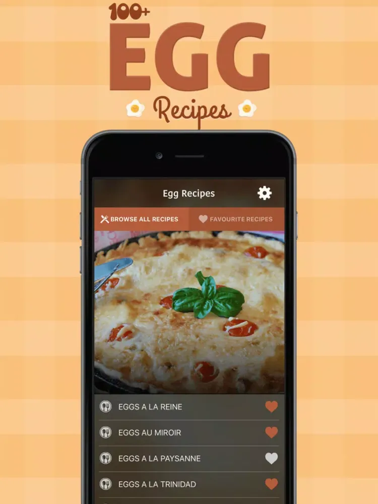 Capturas de pantalla de 100+ Egg Recipes iPad 