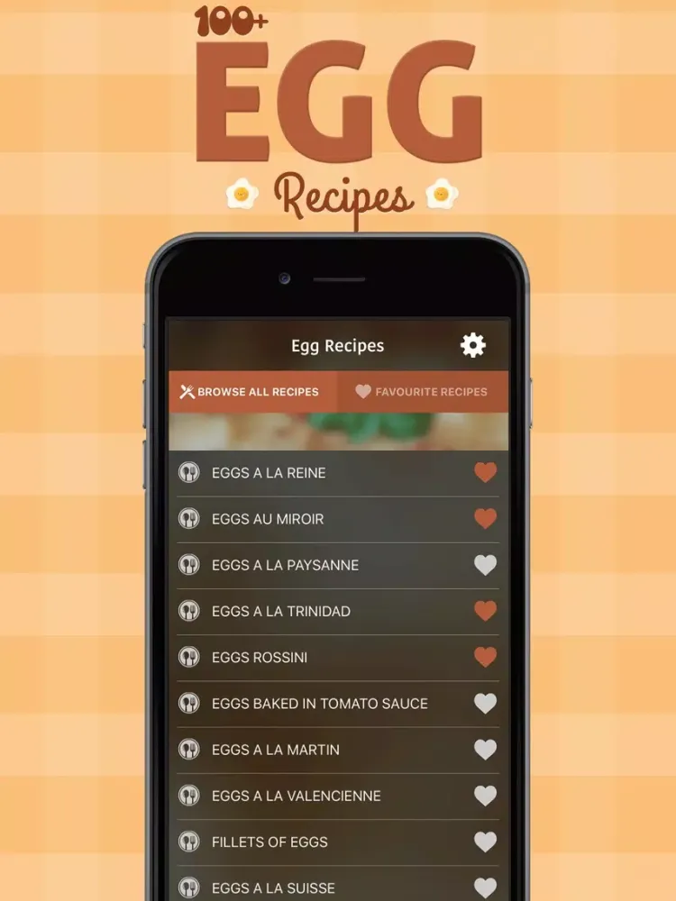Capturas de pantalla de 100+ Egg Recipes iPad 