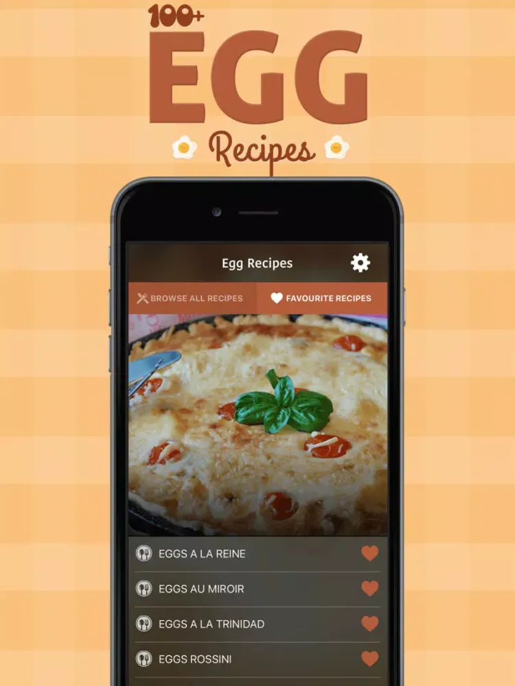 Capturas de pantalla de 100+ Egg Recipes iPad 