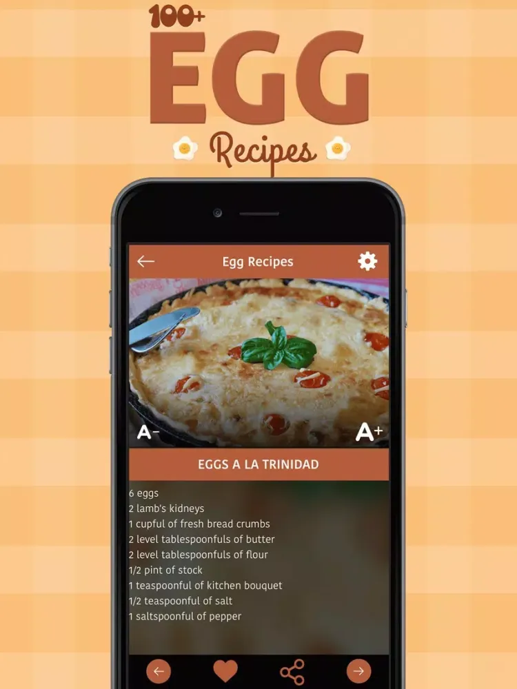 Capturas de pantalla de 100+ Egg Recipes iPad 
