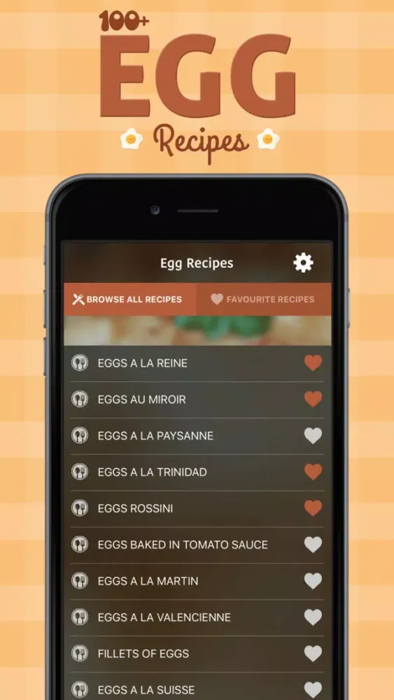 Capturas de pantalla de 100+ Egg Recipes
