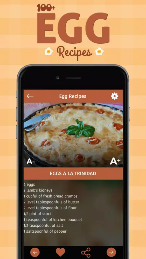 Capturas de pantalla de 100+ Egg Recipes