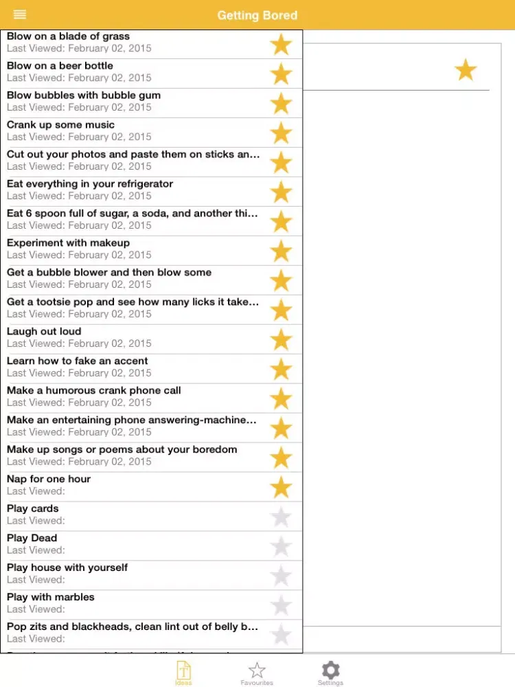 Getting Bored? iPad  سکرین شاٹس