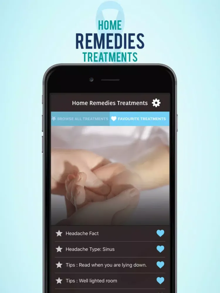 Home Remedies Treatments iPad  Screenshots