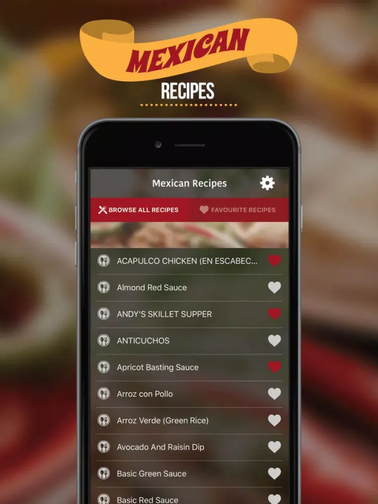 Screenshot di Mexican Recipes ** iPad 