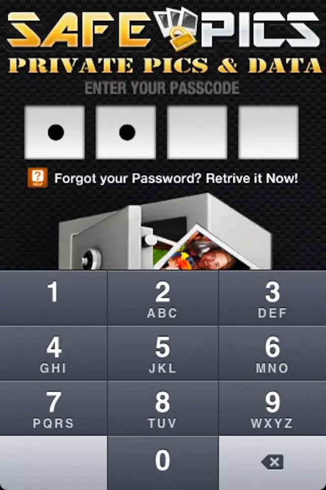 Safe Pics - Private Pics & Data Screenshots