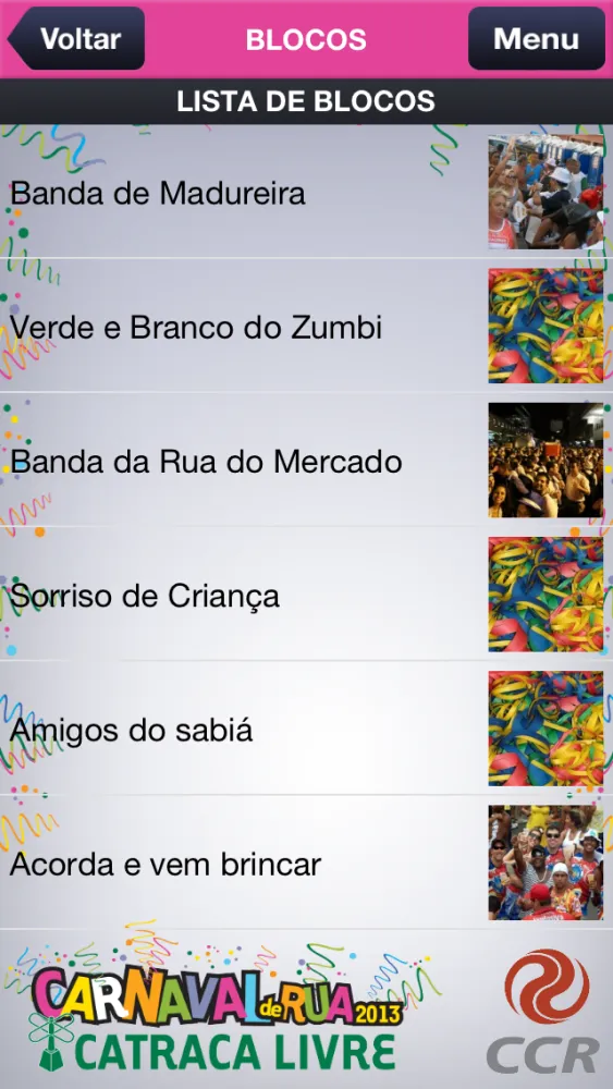 Ảnh chụp màn hình của Carnaval de Rua 2013 - Catraca Livre