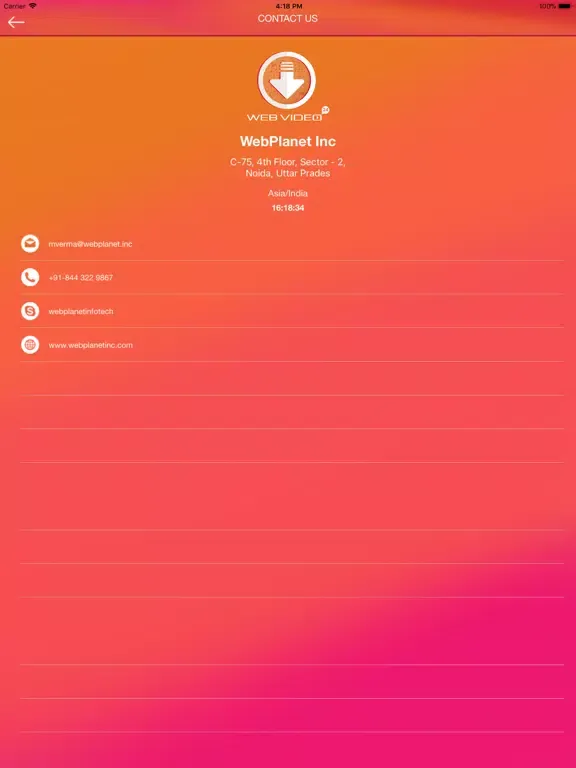 WebVideo24 Screenshots