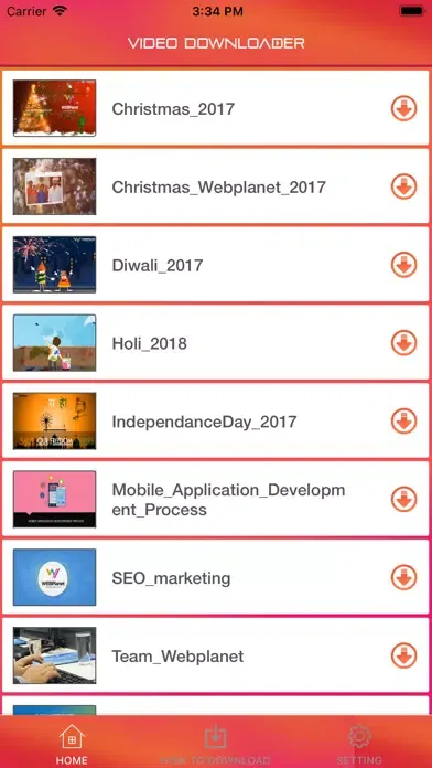 WebVideo24 Screenshots