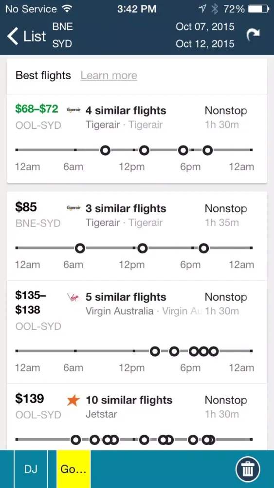 Brisbane Airport Pro (BNE) Flight Tracker - all Australian airports スクリーンショット