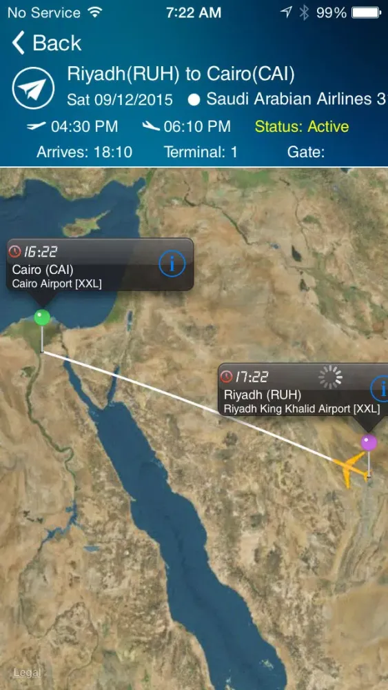 Cairo Airport Pro (CAI) Flight Tracker Radar سکرین شاٹس