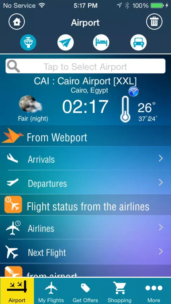 Cairo Airport Pro (CAI) Flight Tracker Radar سکرین شاٹس
