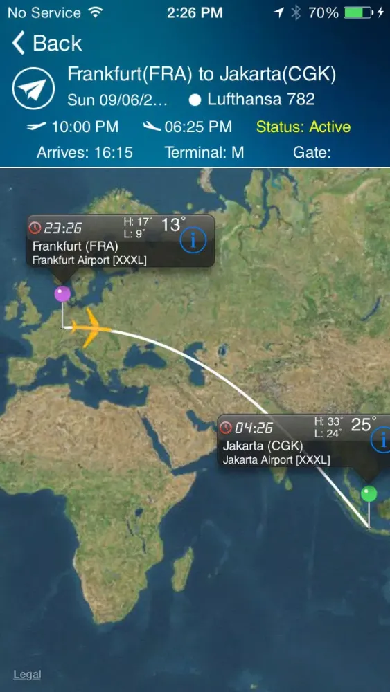 Frankfurt Airport Pro (FRA) Flight Tracker应用截图
