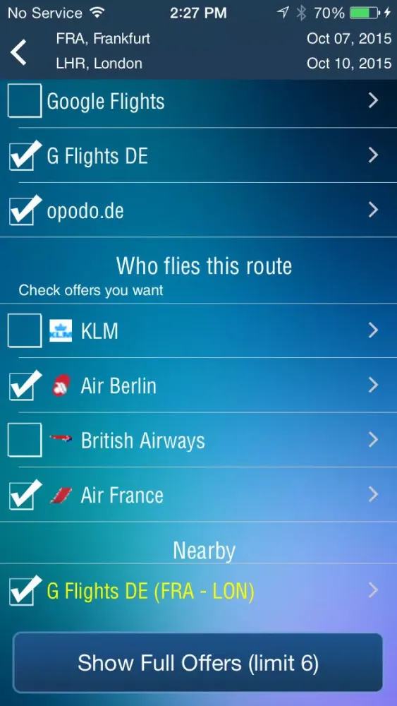 Frankfurt Airport Pro (FRA) Flight Tracker应用截图