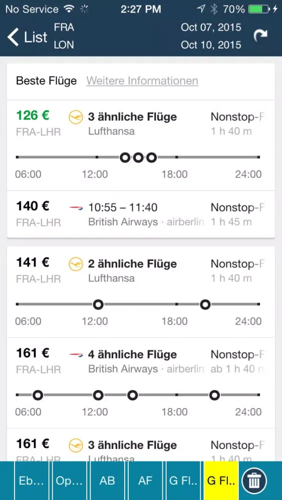 Frankfurt Airport Pro (FRA) Flight Tracker应用截图