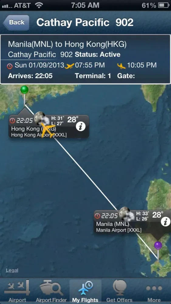 Скриншоты Hong Kong Airport + Flight Tracker Premium
