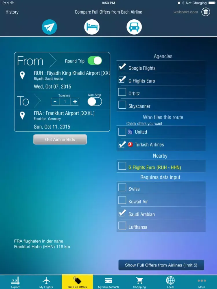 Скриншоты Riyadh King Kahlid Airport Pro (RUH) Flight Tracker Premium Saudi Arabian air radar airlines iPad 