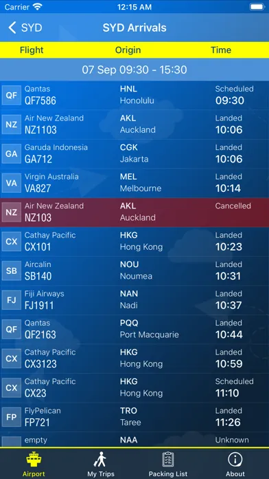 Скриншоты Sydney Airport (SYD) + Radar