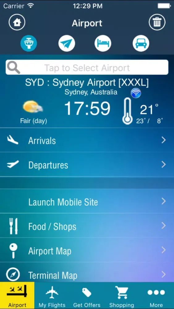 Sydney Airport Pro (SYD) + Flight Tracker スクリーンショット