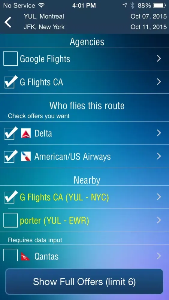 Screenshot di Montreal Airport Pro (YUL) Flight Tracker air radar Montréal Pierre Elliott Trudeau Canada
