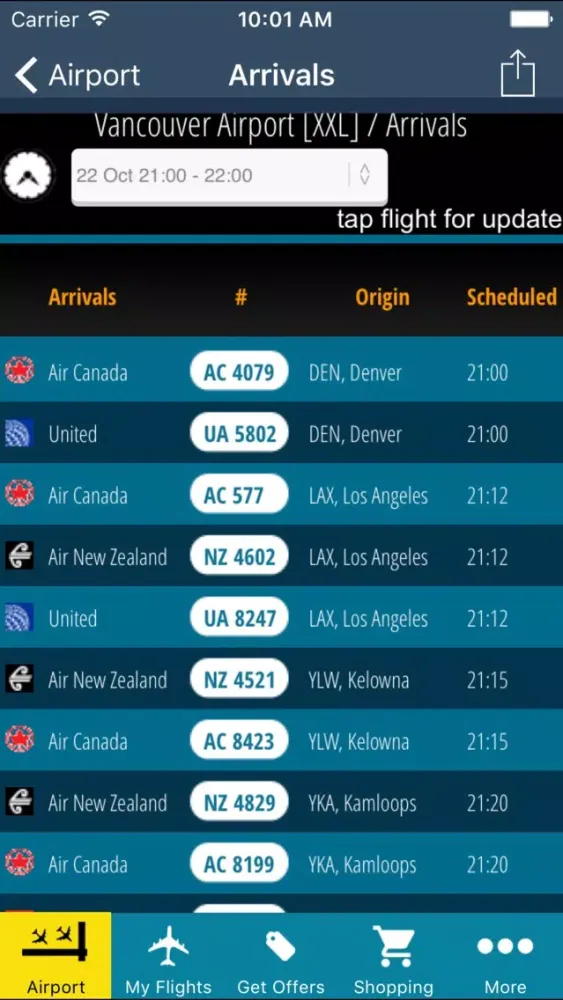 صور Vancouver Airport + Flight Tracker