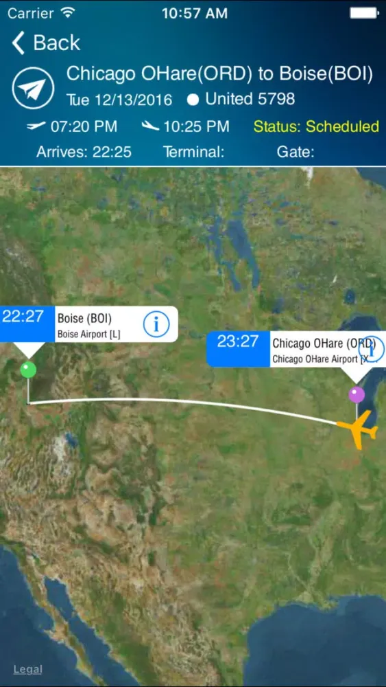 Air Travel - Flight Tracker (all airports) Radar Screenshots