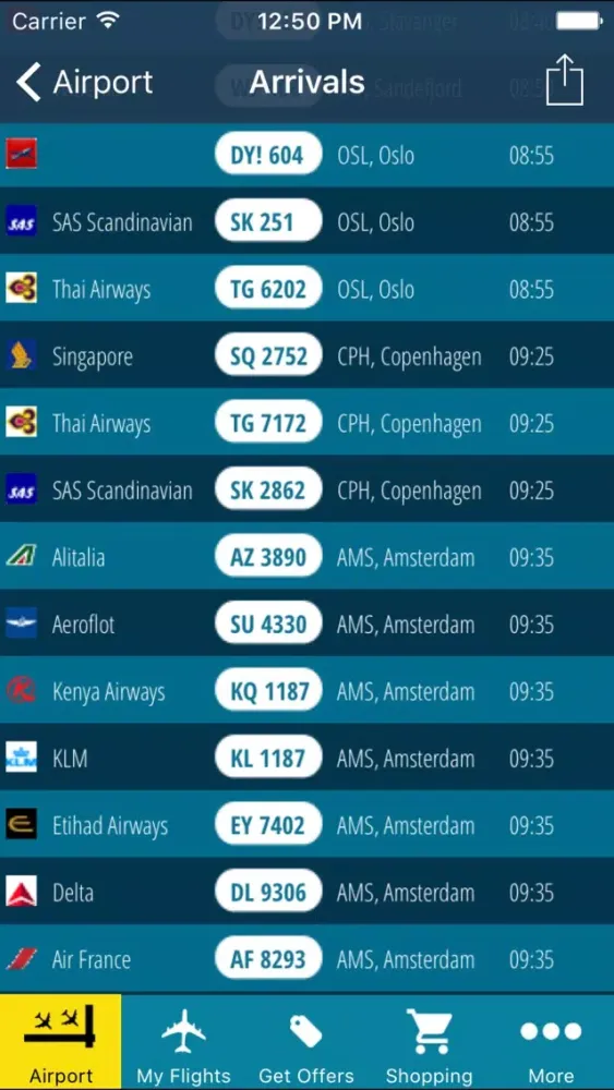 Zrzuty ekranu Bergen Airport Pro (BGO) + Flight Tracker