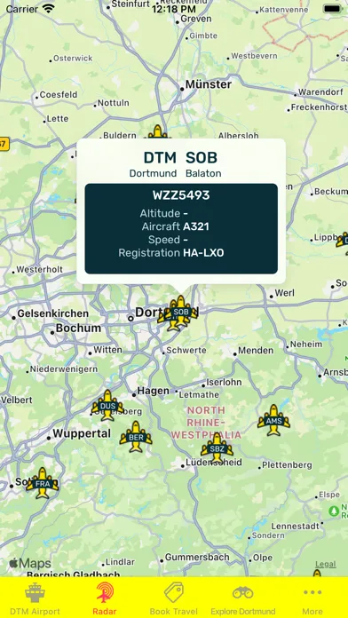 Dortmund Airport (DTM) + Radar Ekran Görüntüleri