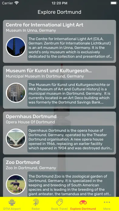 Dortmund Airport (DTM) + Radar Ekran Görüntüleri