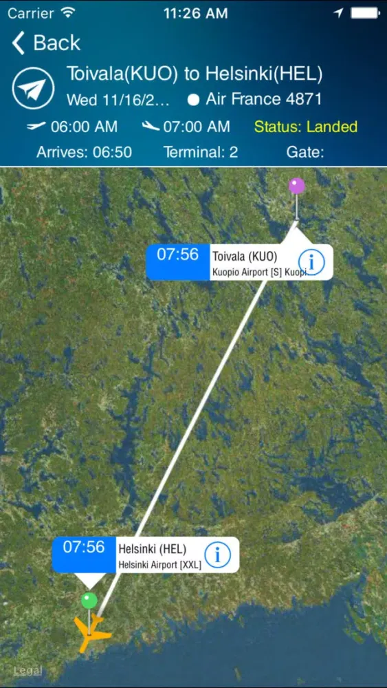Helsinki Vantaan Airport Pro (HEL)+ Flight Tracker Ekran Görüntüleri