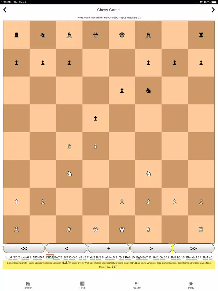 Winning in Chess iPad 应用截图