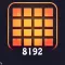 Grid numbers puzzle 2048 -8192