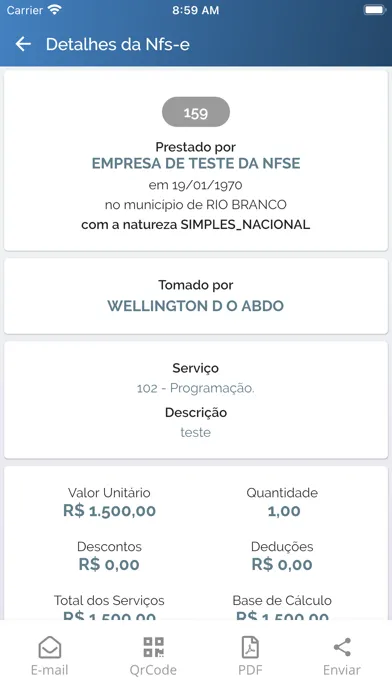 Nota Online Rio Branco স্ক্রিনশট