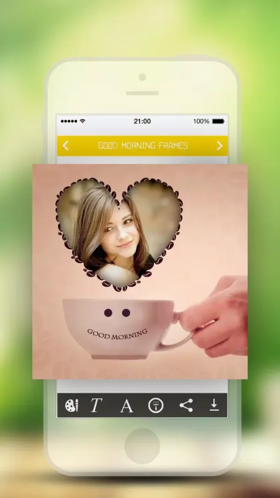 Good Morning Frames Screenshots
