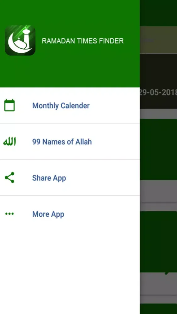 Ramadan Times Finder 2018 স্ক্রিনশট