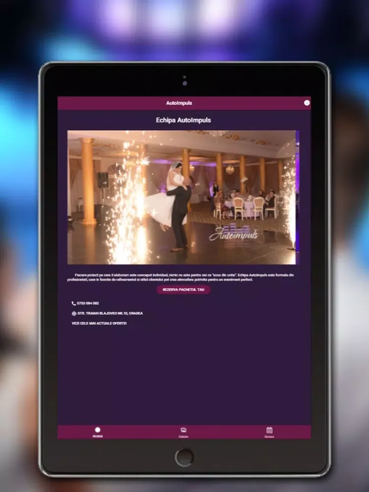 Скриншоты Autoimpuls muzica lumini nunta iPad 