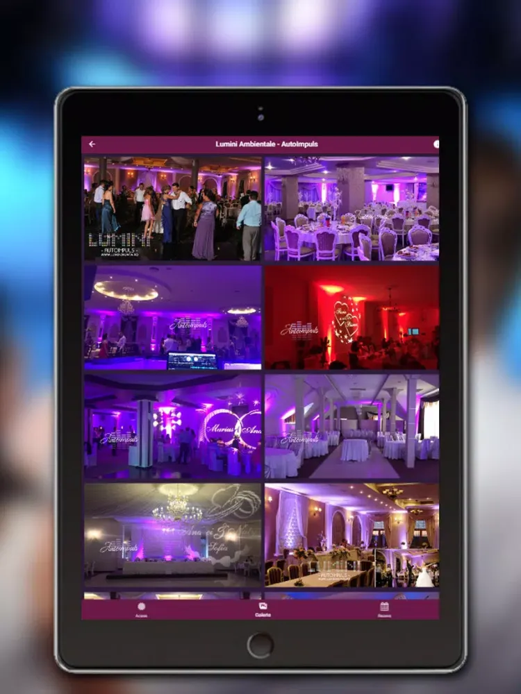 Скриншоты Autoimpuls muzica lumini nunta iPad 