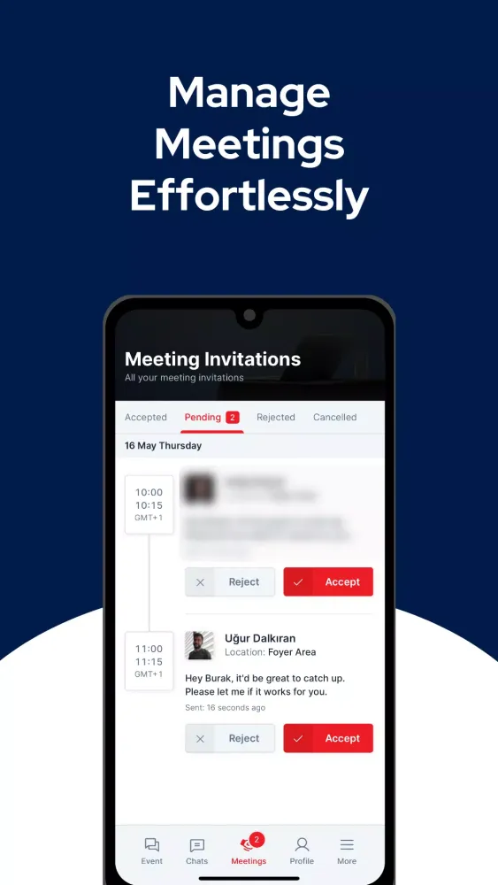 Tangkapan layar Tech.eu Events