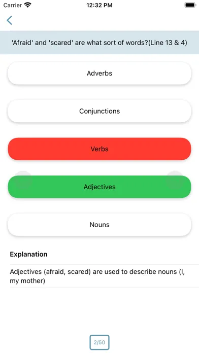 Ảnh chụp màn hình của 11+ English Practice Papers Lt